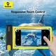 Baseus IPX8 DeepDive Waterdichte Telefoonhoes tot 7.2 Inch Geel / Wit afbeelding 8