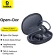 Baseus Eli Sport 1 Draadloze Open-Ear Sport Oordopjes met Nekband Zwart afbeelding 4