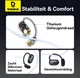 Baseus Eli Sport 1 Draadloze Open-Ear Sport Oordopjes met Nekband Zwart afbeelding 8
