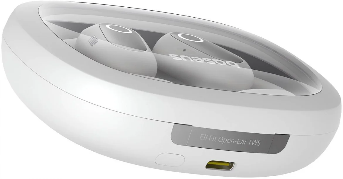 Baseus Eli Sport 1 Open-Ear Oordopjes met Nekband Wit afbeelding 11