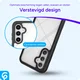 Samsung Galaxy A35 Hoesje Full Protect 360° Cover Hybride Zwart afbeelding 2