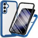 Samsung Galaxy A35 Hoesje Full Protect 360° Cover Hybride Blauw