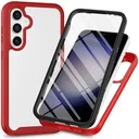 Samsung Galaxy A35 Hoesje Full Protect 360° Cover Hybride Rood