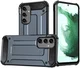 Samsung Galaxy A35 Hoesje Shock Proof Hybride Back Cover Blauw afbeelding 1