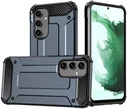Samsung Galaxy A35 Hoesje Shock Proof Hybride Back Cover Blauw