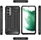 Samsung Galaxy A35 Hoesje Shock Proof Hybride Back Cover Blauw afbeelding 2
