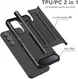 Samsung Galaxy A35 Hoesje Shock Proof Hybride Back Cover Blauw afbeelding 5