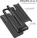 Samsung Galaxy A55 Hoesje Shock Proof Hybride Back Cover Blauw afbeelding 5