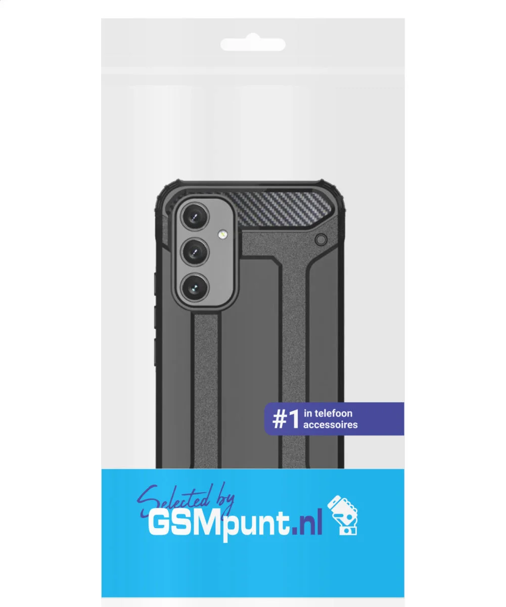 Samsung Galaxy A55 Hoesje Shock Proof Hybride Back Cover Roze afbeelding 9