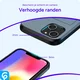 Samsung Galaxy A55 Hoesje met Slider Kaarthouder Back Cover Blauw afbeelding 7