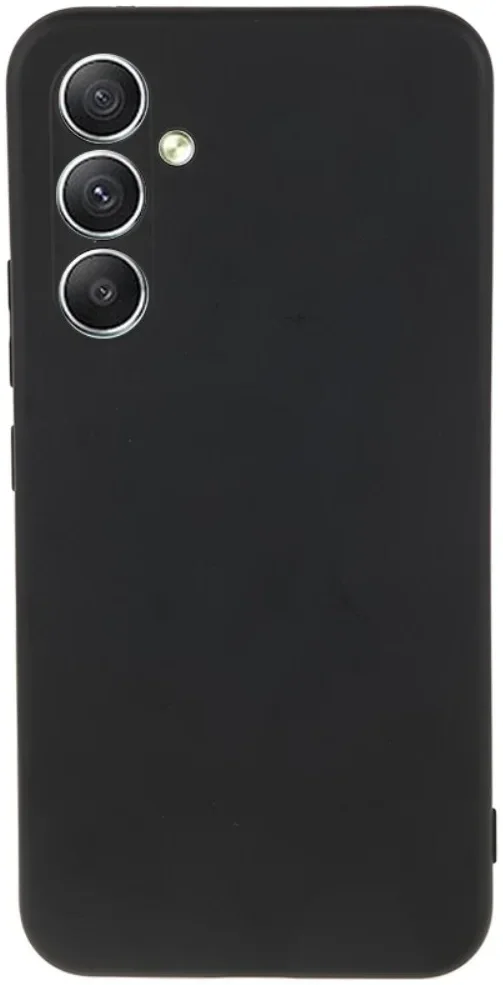 Samsung Galaxy A35 Hoesje met Camera Bescherming Dun TPU Zwart afbeelding 1