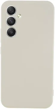 Samsung Galaxy A35 Hoesje met Camera Bescherming Dun TPU Beige