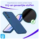 Samsung Galaxy A55 Hoesje met Camera Bescherming Dun TPU Blauw afbeelding 4