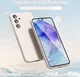 Samsung Galaxy A55 Hoesje met Camera Bescherming Dun TPU Beige afbeelding 4