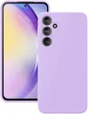 Samsung Galaxy A55 Hoesje met Camera Bescherming Dun TPU Paars