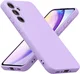 Samsung Galaxy A55 Hoesje met Camera Bescherming Dun TPU Paars afbeelding 3