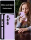 Samsung Galaxy A55 Hoesje met Camera Bescherming Dun TPU Paars afbeelding 6