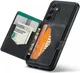 CaseMe JH-01 Samsung Galaxy A55 Hoesje Magnetische Kaarthouder Zwart afbeelding 10