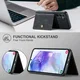 CaseMe JH-01 Samsung Galaxy A55 Hoesje Magnetische Kaarthouder Zwart afbeelding 3