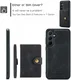 CaseMe JH-01 Samsung Galaxy A55 Hoesje Magnetische Kaarthouder Zwart afbeelding 6