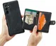 CaseMe JH-01 Samsung Galaxy A55 Hoesje Magnetische Kaarthouder Zwart afbeelding 9