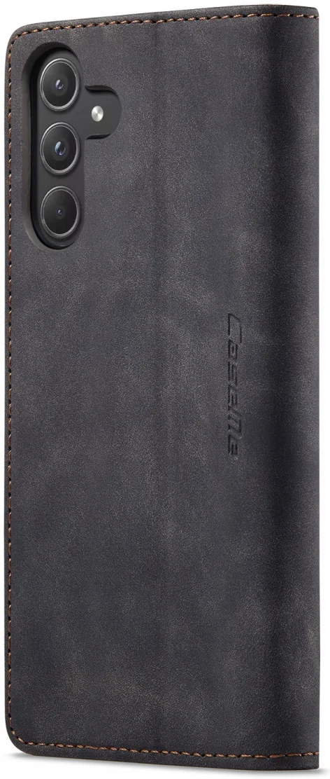 CaseMe 013 Samsung Galaxy A55 Hoesje Book Case met Standaard Zwart afbeelding 8