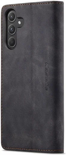 CaseMe 013 Samsung Galaxy A55 Hoesje Book Case met Standaard Zwart afbeelding 8