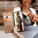 CaseMe 013 Samsung Galaxy A55 Hoesje Book Case met Standaard Bruin afbeelding 5