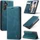 CaseMe 013 Samsung Galaxy A55 Hoesje Book Case met Standaard Blauw afbeelding 2