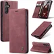 CaseMe 013 Samsung Galaxy A55 Hoesje Book Case met Standaard Rood afbeelding 2