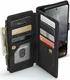 CaseMe C30 Samsung Galaxy A55 Hoesje Pasjeshouder Book Case Zwart afbeelding 5