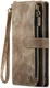 CaseMe C30 Samsung Galaxy A55 Hoesje Pasjeshouder Book Case Bruin