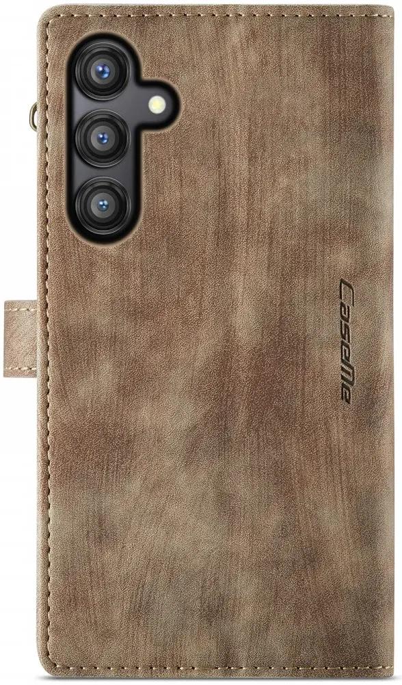 CaseMe C30 Samsung Galaxy A55 Hoesje Pasjeshouder Book Case Bruin afbeelding 6