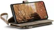 CaseMe C30 Samsung Galaxy A55 Hoesje Pasjeshouder Book Case Bruin afbeelding 7