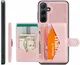 CaseMe JH-01 Samsung Galaxy A35 Hoesje Magnetische Kaarthouder Roze afbeelding 10