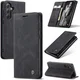 CaseMe 013 Samsung Galaxy A35 Hoesje Book Case met Standaard Zwart afbeelding 2