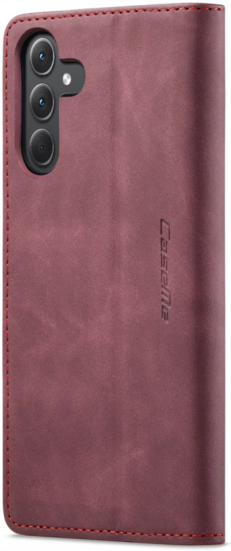 CaseMe 013 Samsung Galaxy A35 Hoesje Book Case met Standaard Rood afbeelding 8
