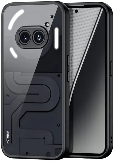 Dux Ducis Aimo Nothing Phone (2a) / (2a) Plus Hoesje Back Cover Zwart afbeelding 1