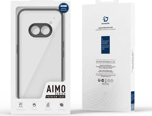 Dux Ducis Aimo Nothing Phone (2a) / (2a) Plus Hoesje Back Cover Zwart afbeelding 10