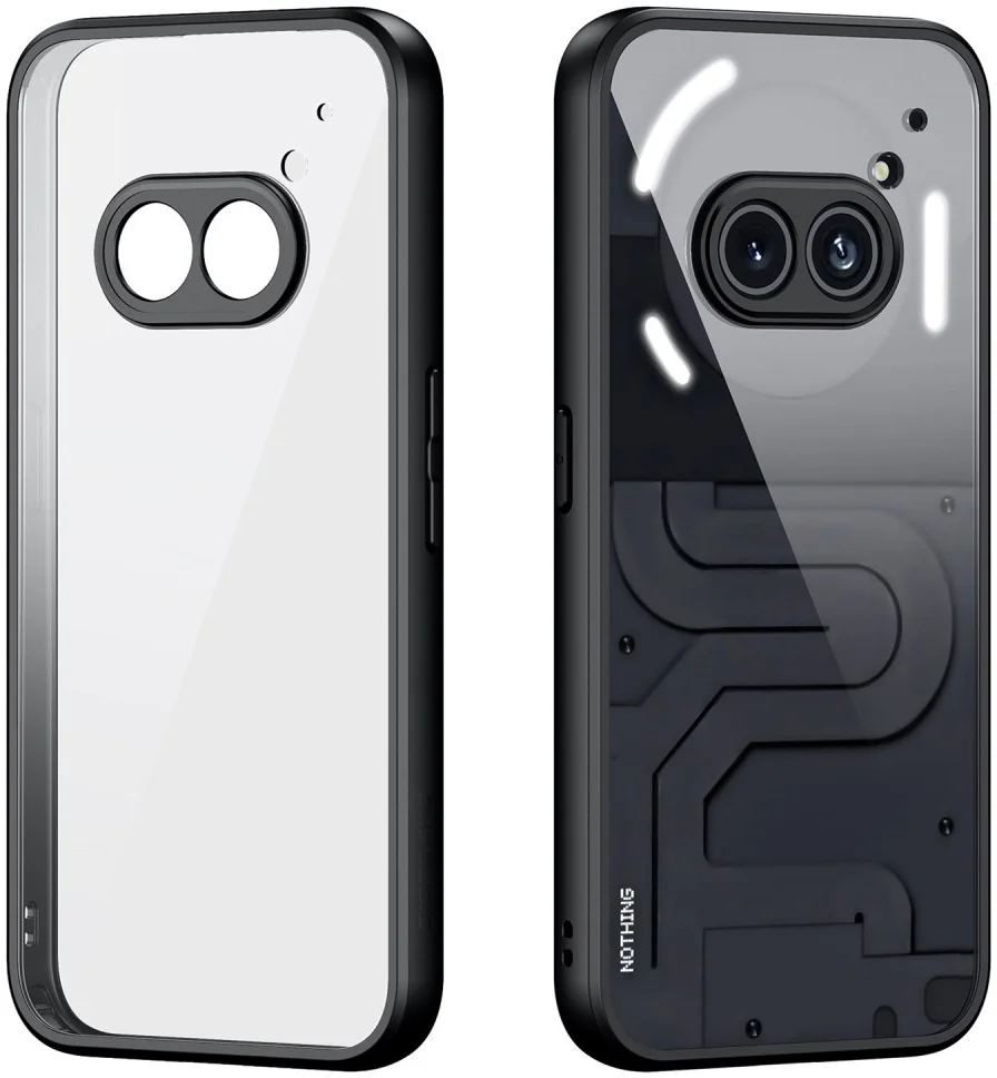 Dux Ducis Aimo Nothing Phone (2a) / (2a) Plus Hoesje Back Cover Zwart afbeelding 2
