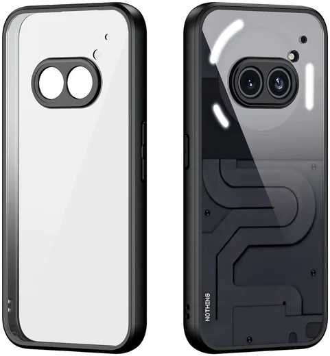 Dux Ducis Aimo Nothing Phone (2a) / (2a) Plus Hoesje Back Cover Zwart afbeelding 2