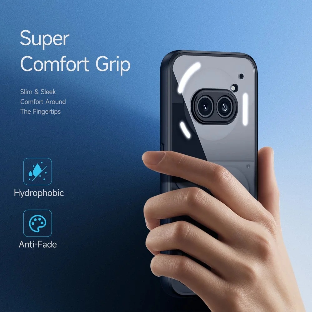 Dux Ducis Aimo Nothing Phone (2a) / (2a) Plus Hoesje Back Cover Zwart afbeelding 4