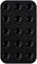 SBG Silliconen Zelfklevende Dubbelzijdige Zuignappen Telefoon Houder Zwart afbeelding