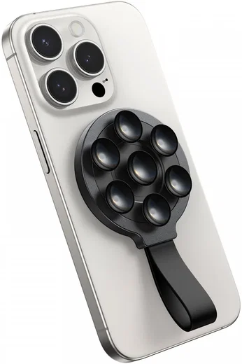 SBG MagSafe Zelfklevende Zuignap Telefoonhouder Zwart afbeelding 1