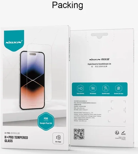 Nillkin H+ Pro Google Pixel 8a Screen Protector Tempered Glass afbeelding 20