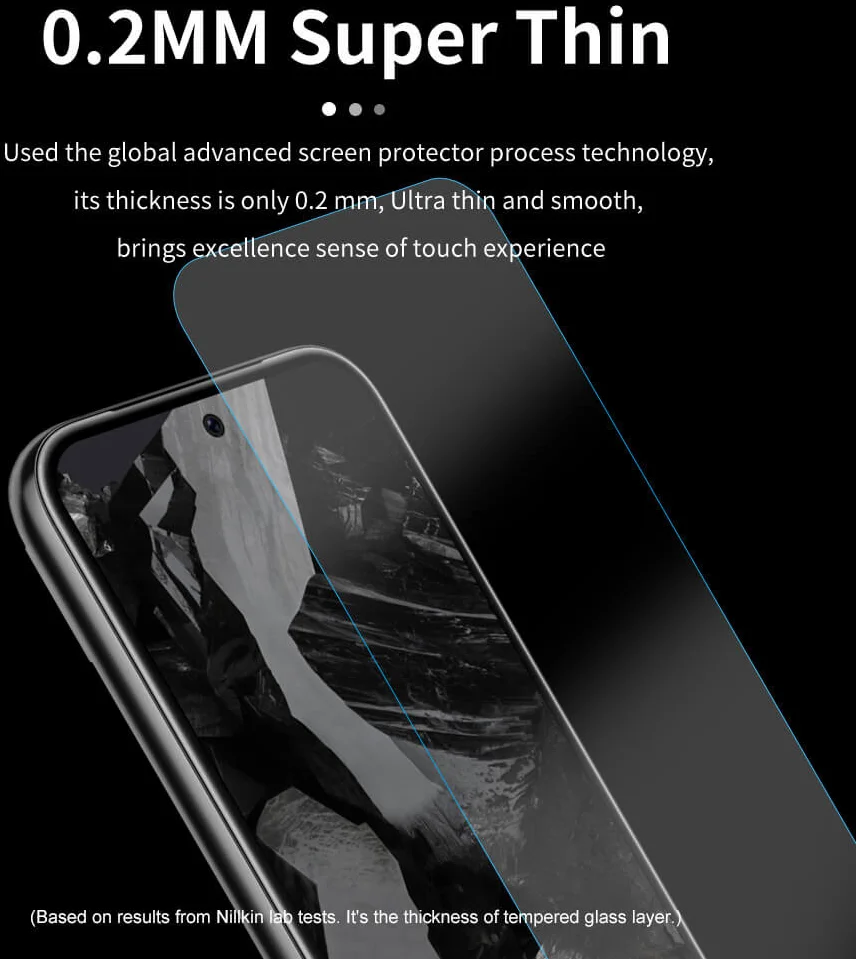 Nillkin H+ Pro Google Pixel 8a Screen Protector Tempered Glass afbeelding 4