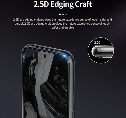 Nillkin H+ Pro Google Pixel 8a Screen Protector Tempered Glass afbeelding 5
