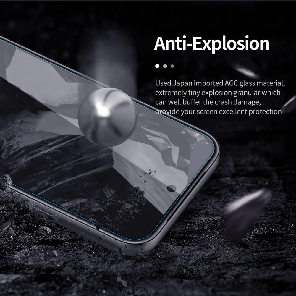 Nillkin H+ Pro Google Pixel 8a Screen Protector Tempered Glass afbeelding 6