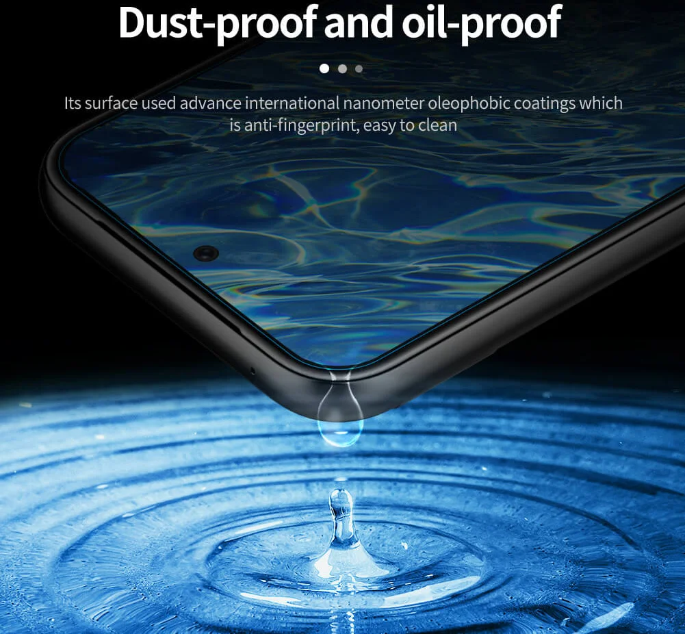 Nillkin H+ Pro Google Pixel 8a Screen Protector Tempered Glass afbeelding 9
