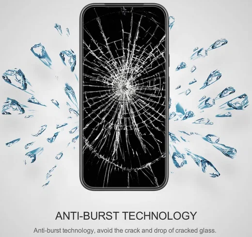 Nillkin Google Pixel 8a Screen Protector Anti-Explosie Tempered Glass afbeelding 11